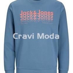 SUDADERA SIN CAPUCHA AZUL - Imagen 1