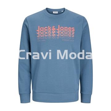 SUDADERA SIN CAPUCHA AZUL - Imagen 1