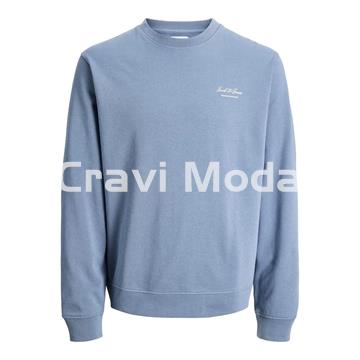 SUDADERA SIN CAPUCHA AZUL - Imagen 1