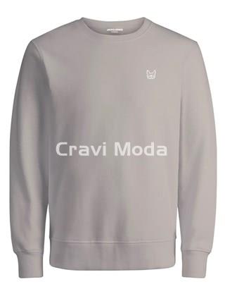 SUDADERA SIN CAPUCHA BÁSICA BEIS - Imagen 1