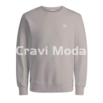 SUDADERA SIN CAPUCHA BÁSICA BEIS - Imagen 1