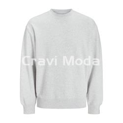 SUDADERA SIN CAPUCHA GRIS - Imagen 1