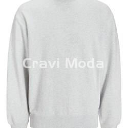 SUDADERA SIN CAPUCHA GRIS - Imagen 1