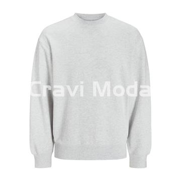SUDADERA SIN CAPUCHA GRIS - Imagen 1