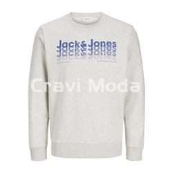 SUDADERA SIN CAPUCHA GRIS - Imagen 1