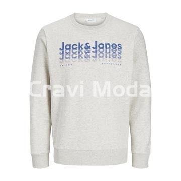 SUDADERA SIN CAPUCHA GRIS - Imagen 1