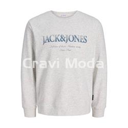 SUDADERA SIN CAPUCHA GRIS - Imagen 1