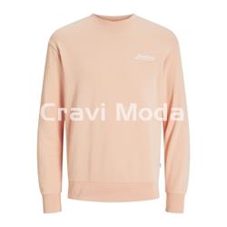 SUDADERA SIN CAPUCHA SALMON - Imagen 1