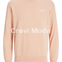SUDADERA SIN CAPUCHA SALMON - Imagen 1