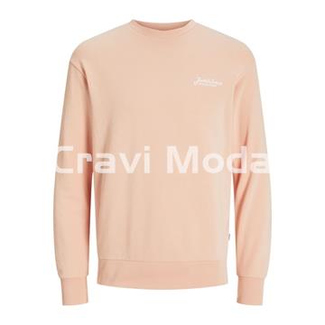 SUDADERA SIN CAPUCHA SALMON - Imagen 1