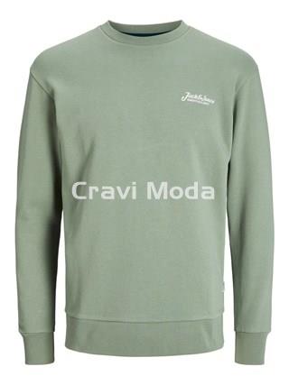 SUDADERA SIN CAPUCHA VERDE - Imagen 1
