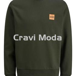 SUDADERA SIN CAPUCHA VERDE - Imagen 1
