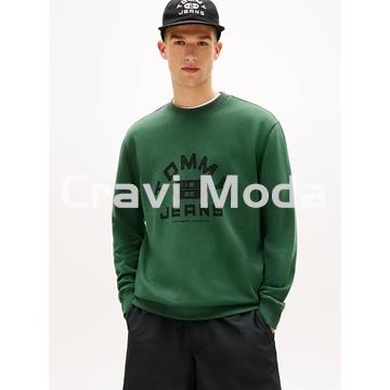 SUDADERA SIN CAPUCHA VERDE - Imagen 1