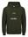SUDADERA VERDE CON CAPUCHA - Imagen 1