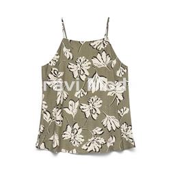 TOP ESTAMPADO VERDE - Imagen 1