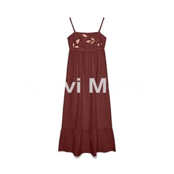 VESTIDO BURDEOS - Imagen 1