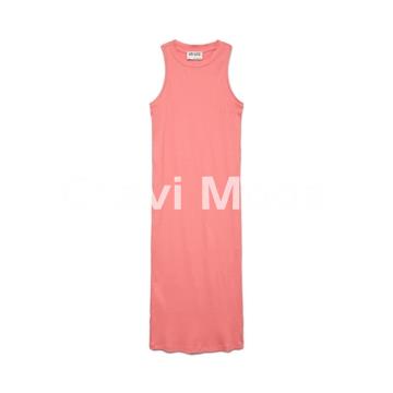 VESTIDO CORAL AJUSTADO - Imagen 1