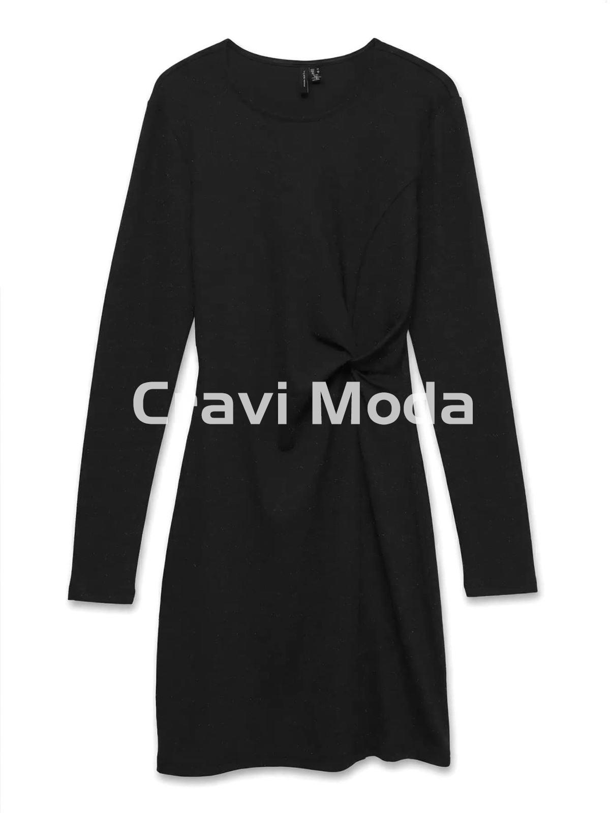 VESTIDO CORTO NEGRO - Imagen 1