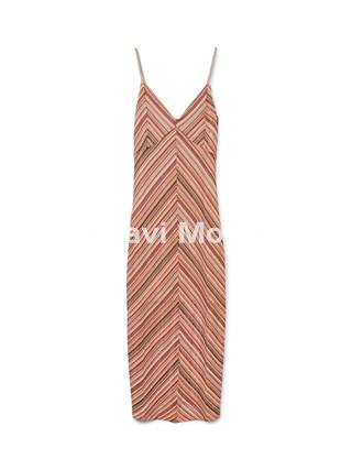 VESTIDO DE RALLAS - Imagen 1