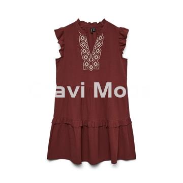 VESTIDO GRANATE - Imagen 1