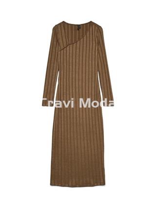 VESTIDO TOSTADO - Imagen 1