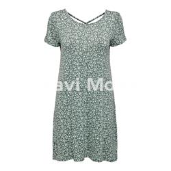 VESTIDO VERDE CORTO - Imagen 1