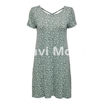 VESTIDO VERDE CORTO - Imagen 1