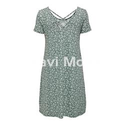 VESTIDO VERDE CORTO - Imagen 2