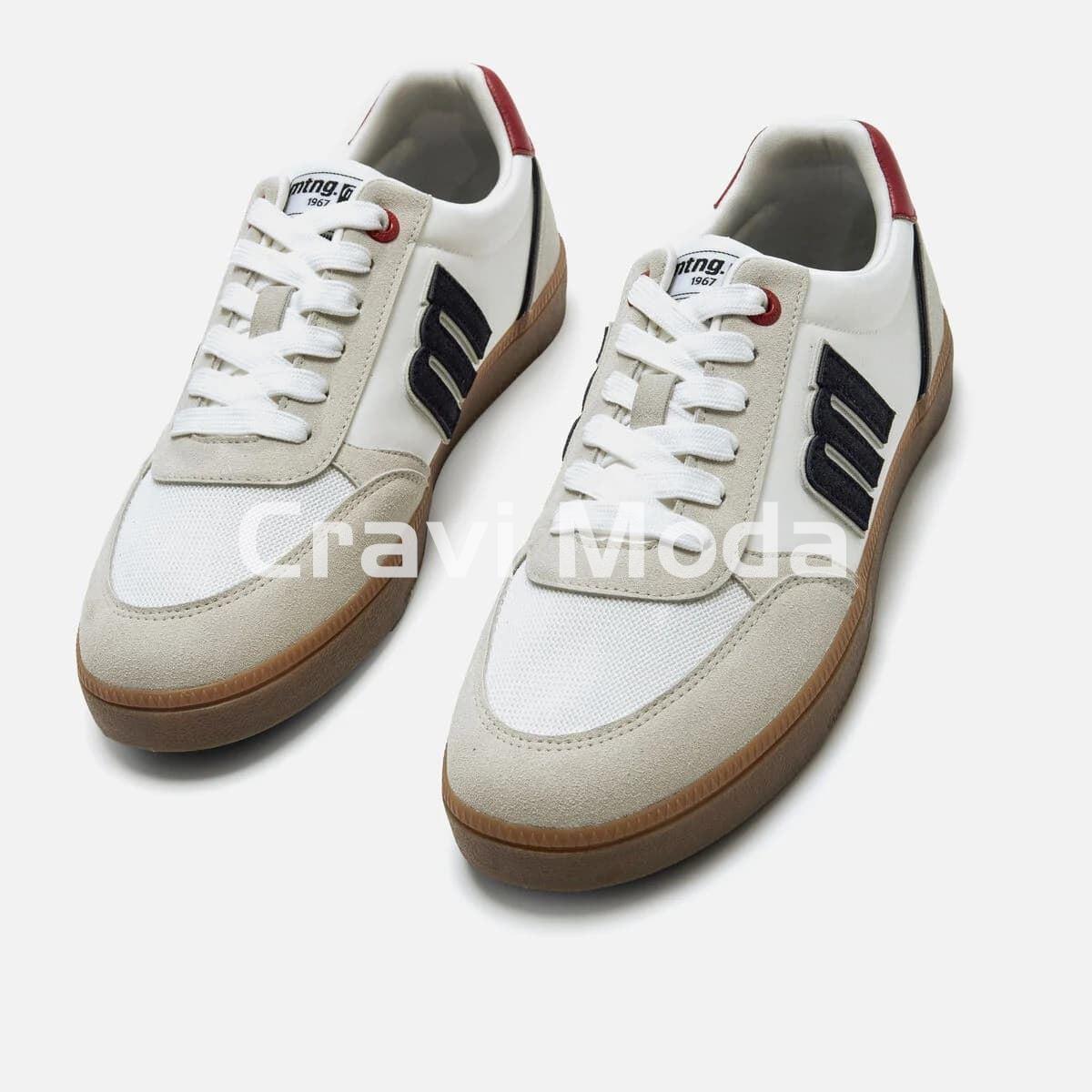 ZAPATILLA BLANCA Y GRIS - Imagen 2