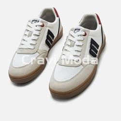 ZAPATILLA BLANCA Y GRIS - Imagen 2