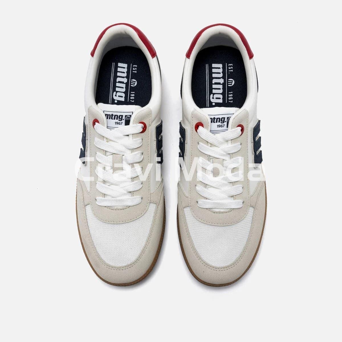 ZAPATILLA BLANCA Y GRIS - Imagen 3