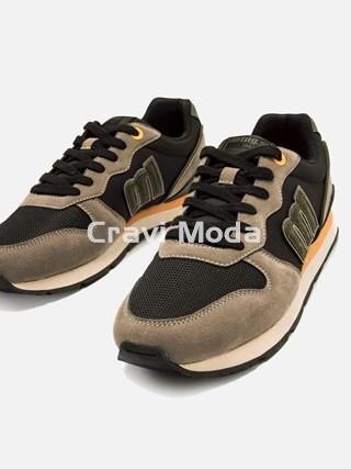 ZAPATILLA COMBINADA OSCURA - Imagen 1