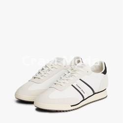 ZAPATILLASDE PIEL BLANCA - Imagen 1