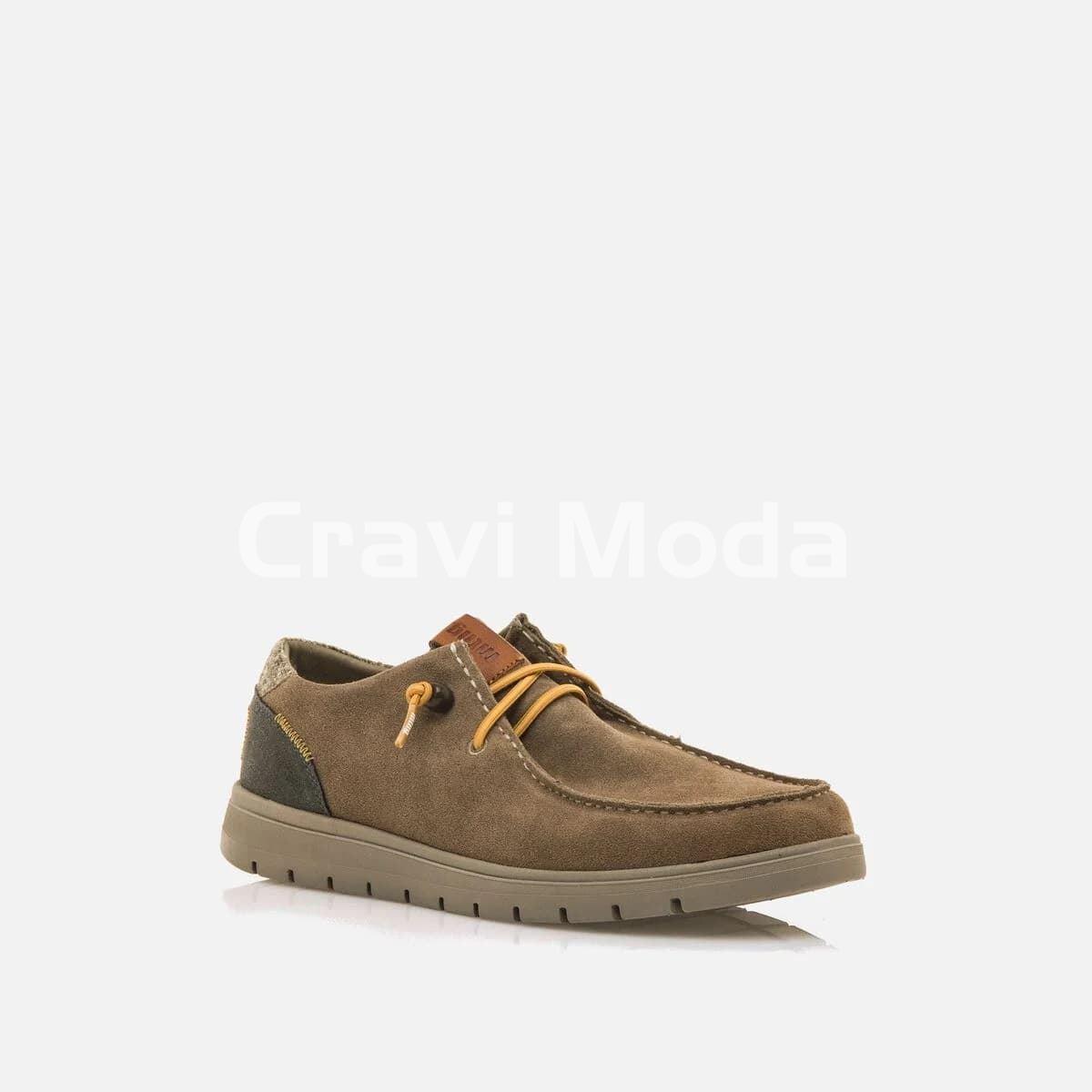ZAPATO LIGERO DE PIEL MARRÓN - Imagen 1